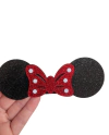 Aplique orelha da Minnie para tiara acrílico - 1 unidade