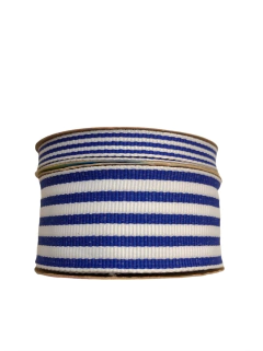 Fita sinimbu listrada azul royal