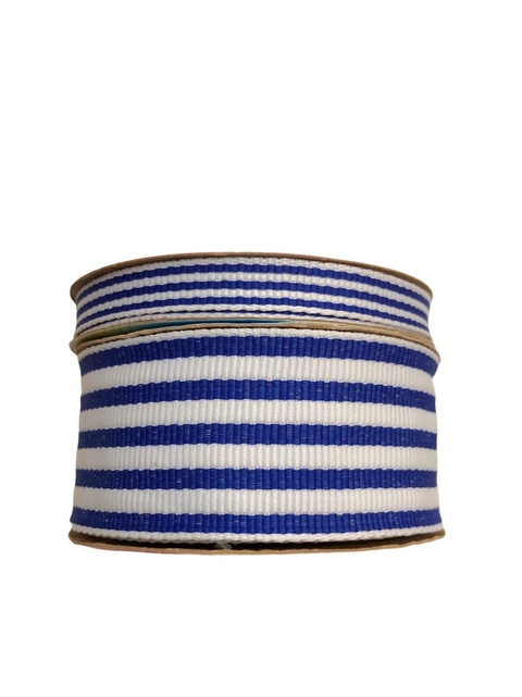 Fita sinimbu listrada azul royal