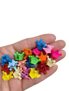 Mini presilha colorida sortida - 10 unidades na internet