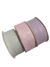Fita tule glitter 38mm - 1 metro - comprar online