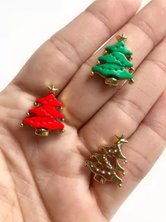 aplique árvore de natal - 1 unidade