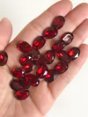 chaton oval 10x14mm - 10 unidades