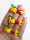 aplique nome love - 1 unidade