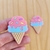 Sorvete candy colors emborrachado - comprar online