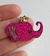 Elefante Pink Gliter