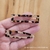 Placa hair clips onça pelinho - modelos variados