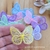 Borboleta bordada - cores variadas - https://fitariainfantille.lojavirtualnuvem.com.br/