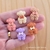 Urso gravatinha resina - cores variadas