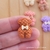 Urso gravatinha resina - cores variadas - loja online