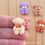 Urso gravatinha resina - cores variadas - comprar online