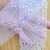Fita Tule com Estrelinhas Douradas - Cores Variadas - comprar online