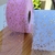 Fita Tule com Estrelinhas Douradas - Cores Variadas