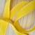 Fita Jeans Amarelo Ouro Pesponto Branco - Tamanhos Variados - comprar online