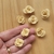 Rosa de Biscuit Creme - 2,5cm - comprar online