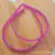 Tiara de Silicone com dentinho neon - cores variadas - comprar online