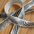 Fita cetim zebrada 22mm - comprar online