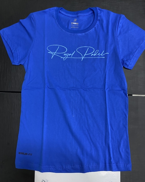 Remera Royal Algodón Azul