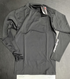 Polera Bullpadel Térmica Negra
