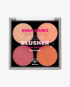 Paleta de Blush Rare Blusher - Ruby Kisses