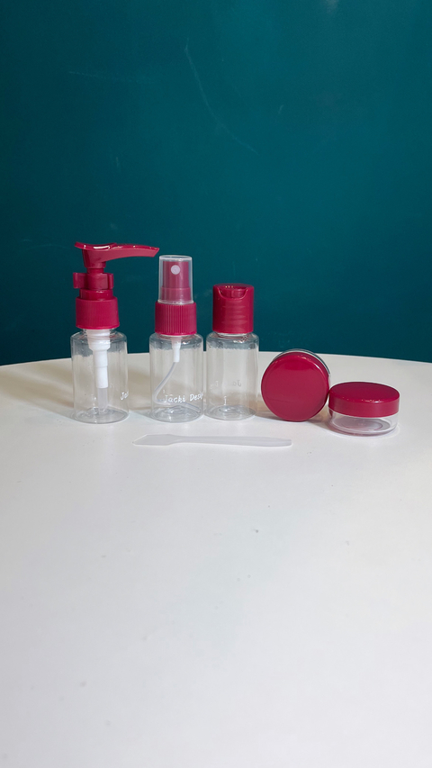 Kit de Frascos Viagem com 7 Peças - comprar online