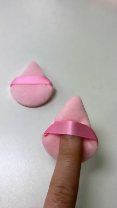Esponja Mini Triangular Aveludada