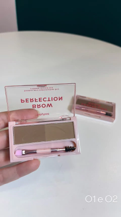 Sombra para Sobrancelhas Duo Brow Perfectio - Ruby Rose