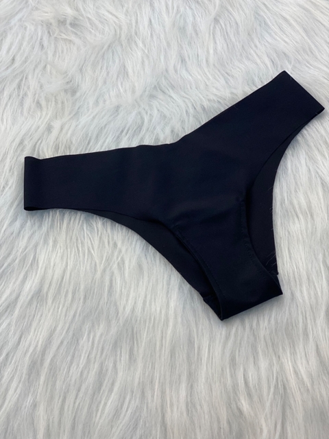 Calcinha Sem Costura Tanga - Preto