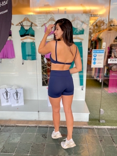 Top 2101 - Azul Marinho - My Box FitnessWear | Moda fitness feminina de qualidade