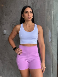Short Equilibrium - Lavanda - My Box FitnessWear | Moda fitness feminina de qualidade