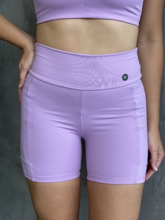Short Running - Lavanda - My Box FitnessWear | Moda fitness feminina de qualidade
