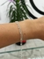 Pulsera doble bolitas PLATA 925