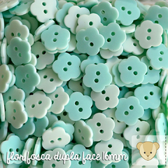 Flor fosca 16mm - pacote avulso com 8 botões VERDE - comprar online