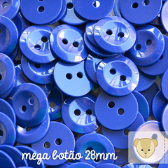 mega botão - pacote com 4 unidades AZUL MARINHO