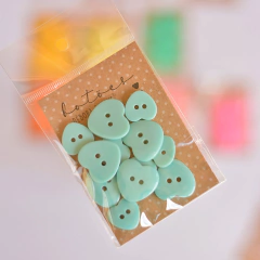 Imagem do Caixinha CORAÇÃO "fofa" | 36 botões 15 e 20mm