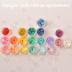 Botão coração 15 ou 20mm | esmeralda - comprar online