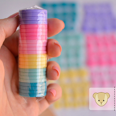 Pastilha de botões candy 25mm - 24 botões - loja online