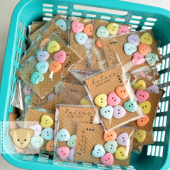 Pacotinho candy color baby - "coração 20mm" - comprar online