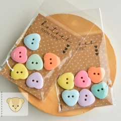 Pacotinho candy color baby - "coração 20mm" na internet