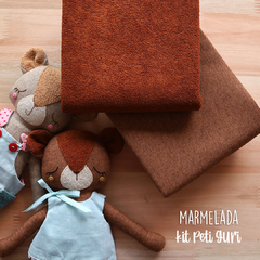 Kit de materiais Peti Guri - cores a escolher