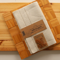 Trio de recortes Coelho Barrigudim em FLOQUINHO - cores a escolher - comprar online