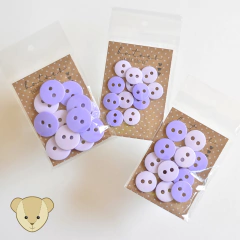 Botão para URSO | escolha o tamanho | LILÁS