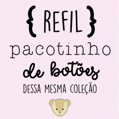 Imagem do Pote 240 Mini Botões Alfabéticos® - 11mm | marrom
