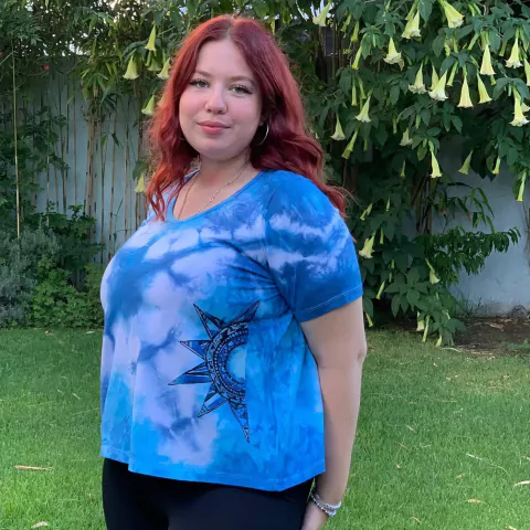 Escote V de jersey - comprar online