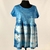 Vestido con frunce - comprar online