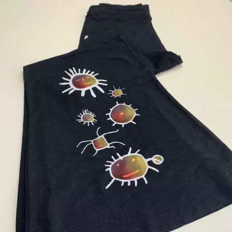 Palazo de modal negro