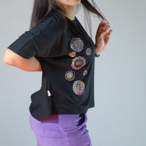 Manga murciélago al codo