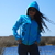 Campera plush turquesa