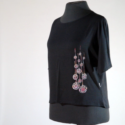 Manga murciélago al codo