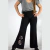 Palazo de modal liso negro - comprar online
